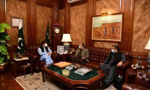 PM Imran arrives in Karachi for two-day visit to Sindh