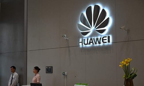 Huawei opens Shanghai flagship store as US pressure grows