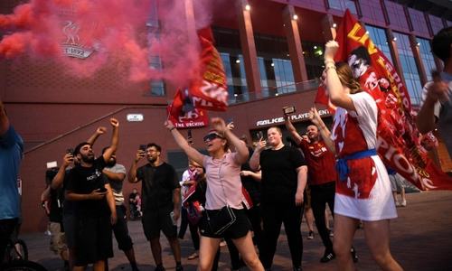 Jubilation as Liverpool win Premier League to end 30-year drought