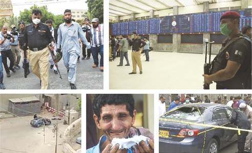 Heroism at PSX as deadly attack thwarted