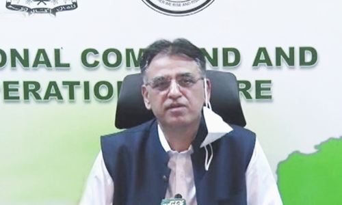 Virus situation improving across country except Sindh: Asad Umar