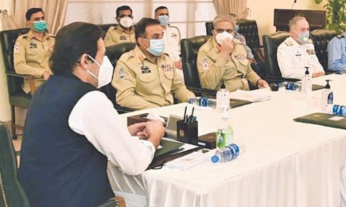 PM, military review security challenges