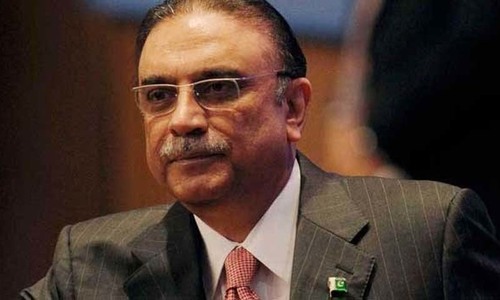 Zardari wants all institutions to respect parliament