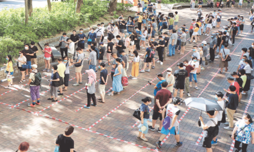 Hong Kong democrats hold primary despite security law warning