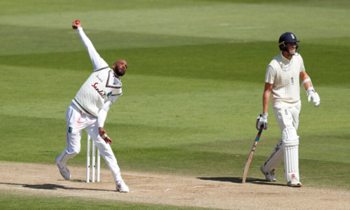 Chase keeps West Indies on top in first England Test Chase keeps West Indies on top in first England Test