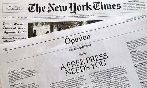 New York Times moving some Hong Kong staff over security law