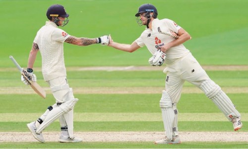 Stokes, Sibley put England on top in second West Indies Test