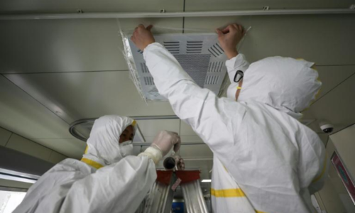 Scientists report airborne coronavirus is probably infectious