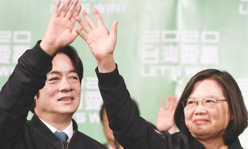 Highest-level US visit to Taiwan in decades