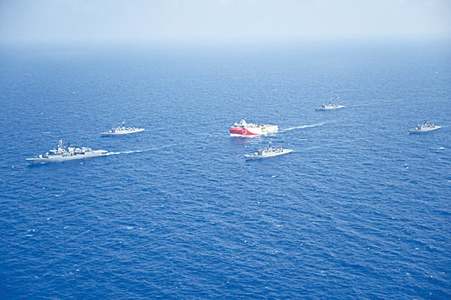 Turkey, Greece in Mediterranean standoff; Athens seeks EU meeting