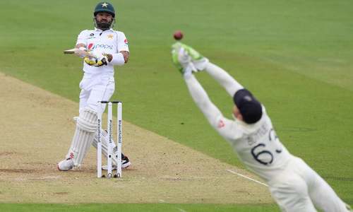 Rizwan frustrates England with fine fifty in 2nd Test