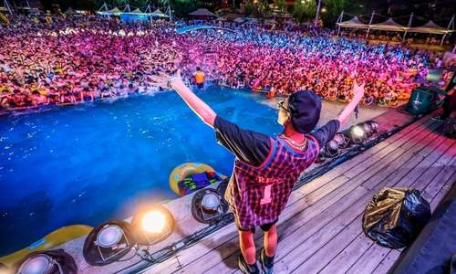In pictures: Wuhan pool parties bring post-coronavirus relief in China