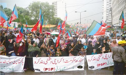 PSP rejects &lsquo;ethnic&rsquo; division of Karachi