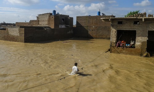 What really caused the floods in Karachi?