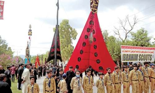 Muharram 8 procession passes peacefully