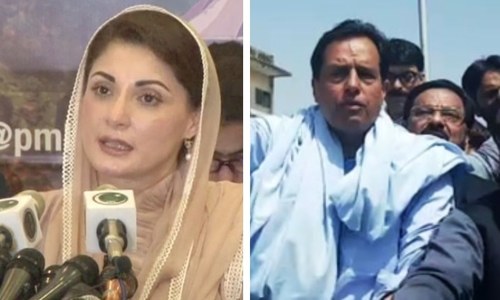 Terrorism clauses added to FIR against Maryam, Safdar for clash outside NAB Lahore office Terrorism clauses added to FIR against Maryam, Safdar for clash outside NAB Lahore office
