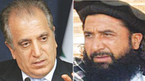 US envoy meets Baradar, Haqqani ahead of peace talks