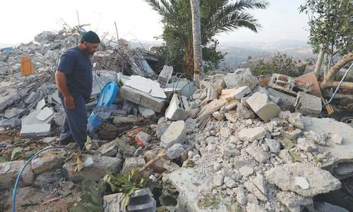 Israel razing more Palestinian homes despite virus: UN