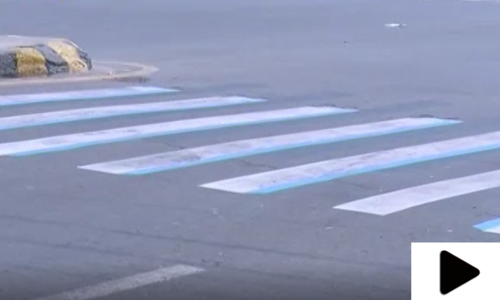 لاہور کی شاہراہوں پر زیبرا کراسنگ کیلئے تھری ڈی ٹیکنالوجی کا استعمال