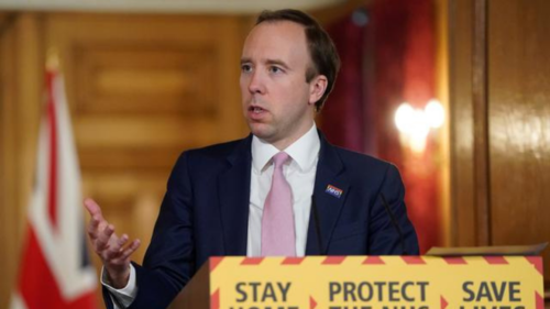 Britain is at Covid-19 tipping point: health minister