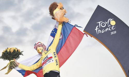 Stunning Pogacar claims maiden Tour title Stunning Pogacar claims maiden Tour title
