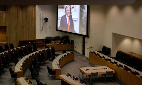 Trump says UN must 'hold China accountable' for Covid-19