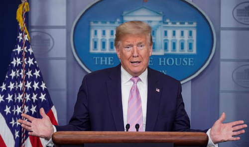 Trump casts doubt on peaceful transfer of power, splits Republicans