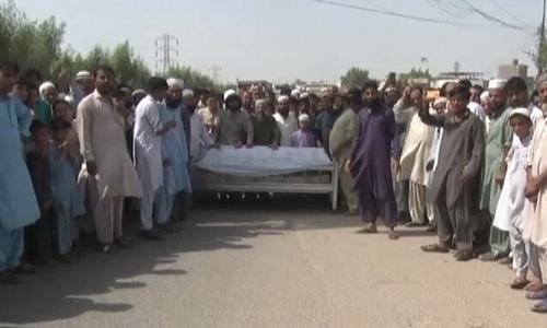 Relatives protest as body of minor boy, killed after suspected rape, found in Karachi