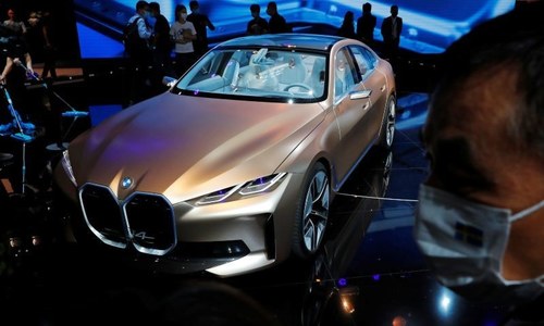 In pictures: Crowds in masks pack out China auto show after virus delay