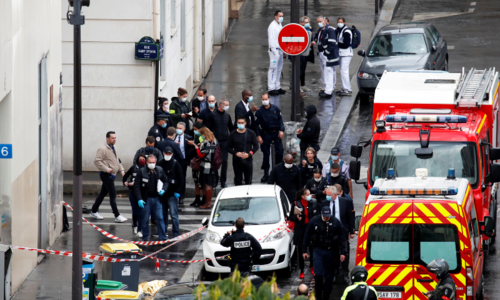 Terrorism charges filed in stabbings near former Charlie Hebdo offices in Paris