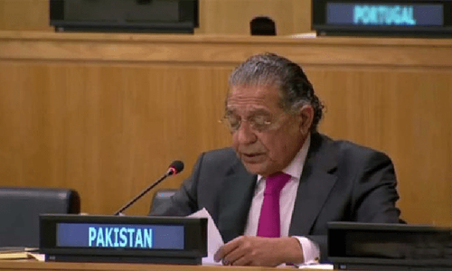 Hong Kong affairs Beijing's internal matter, Pakistan tells UN panel