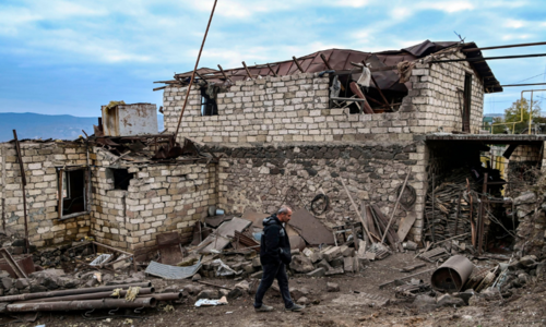 Heavy shelling and civilian casualties dash hopes for Karabakh ceasefire