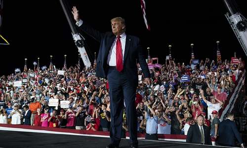 'I feel so powerful,' Trump tells fans on post-Covid comeback tour