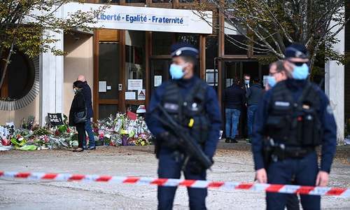 French police target Islamist networks after teacher's beheading
