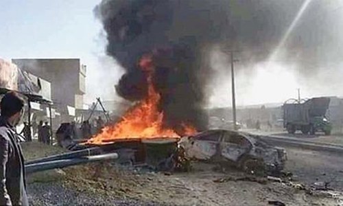 Three killed in motorbike blast in Quetta