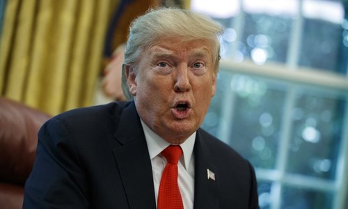 US networks break from live Trump address due to 'lies' US networks break from live Trump address due to 'lies'