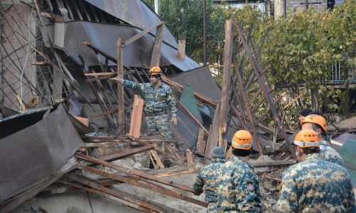 Nagorno-Karabakh says its two largest cities under fierce attack