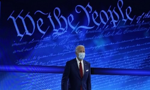 Shaped by tragedy, Joe Biden eyes calm after Trump storm