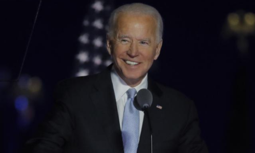 Biden promotes unity in first address as president-elect
