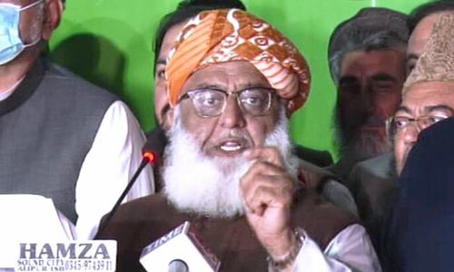 It is understood whom 'establishment' refers to, clarifies Maulana Fazl as PDM leaders chalk out future strategy
