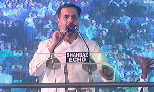 PSP chief lashes out at Sindh govt over city's sorry state at public meeting in Karachi
