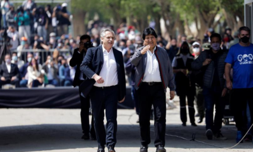 Morales makes dramatic return to Bolivia after a year in exile