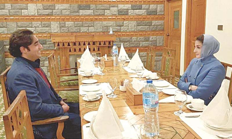 Bilawal, Maryam hold meeting in Gilgit Bilawal, Maryam hold meeting in Gilgit