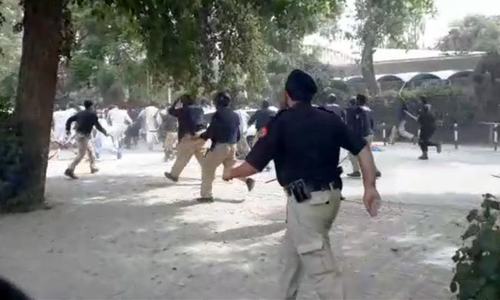Police action against students protested in Bajaur