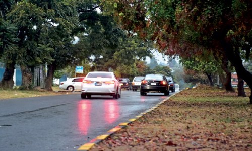 Twin cities receive first winter rain Twin cities receive first winter rain