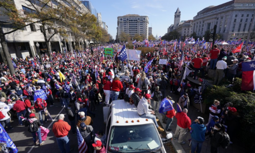 'Fistfights, projectiles and clubs': Clashes between Trump supporters, counter-protesters turn violent in US capital