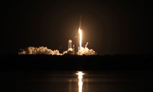 'One heck of a ride': SpaceX launches astronauts into space