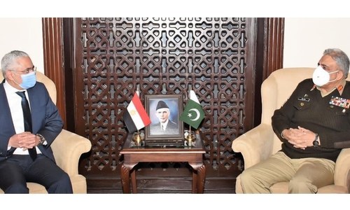 Egyptian envoy, COAS discuss defence ties