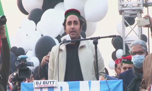 Govt will have to go home by January, declares Bilawal at PDM's Peshawar rally