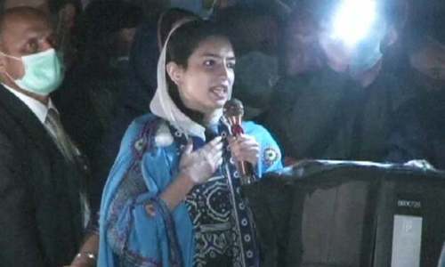 'Selected will have to go now,' says Aseefa Bhutto-Zardari at political debut in Multan
